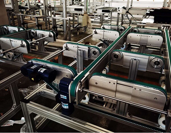 中空直角減速電機在光伏輸送設(shè)備上的應(yīng)用