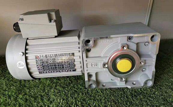 SRH25-400W雙曲面直角軸減速電機-士元直角減速電機