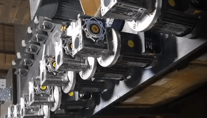 直角軸蝸輪蝸桿減速機(jī)配齒輪馬達(dá)