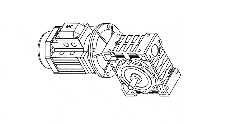 NM蘇州邁傳RV130-7.5-Y7.5KW-4P蝸輪減速機(jī)電機(jī)