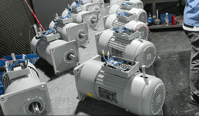 立式減速機馬達GV22-200-20-S-YB-G1帶手動釋放剎車-士元電機