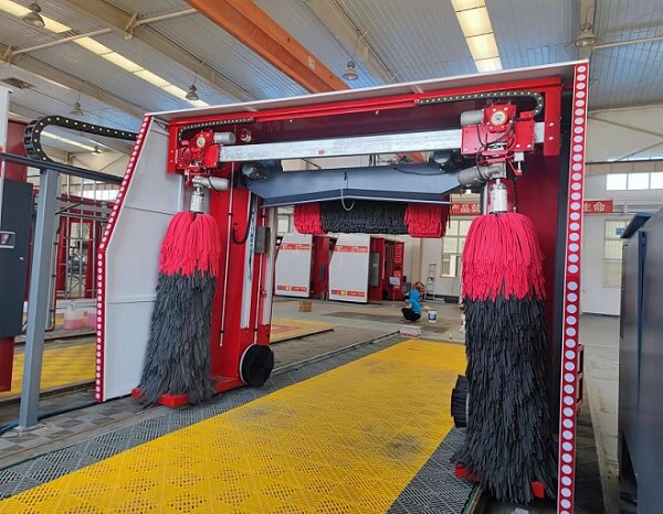 洗車機(jī)減速機(jī)的應(yīng)用-90度直角電機(jī)減速機(jī)