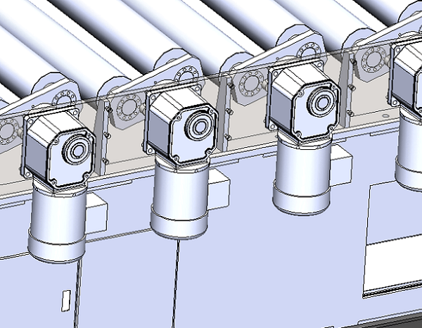 滾筒輸送線減速機(jī)-直交軸減速電機(jī)的應(yīng)用