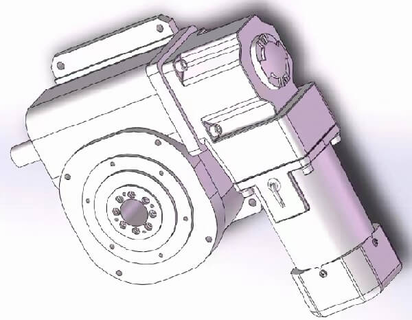 分割器減速機(jī)-200W直角減速電機(jī)的應(yīng)用案例