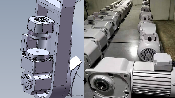 士元電機(jī) 200W立式直角減速電機(jī) 廠(chǎng)家發(fā)貨通知