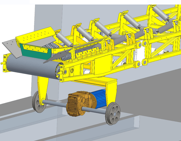 邁傳K系列直角減速機(jī)在煤礦輸送上的應(yīng)用